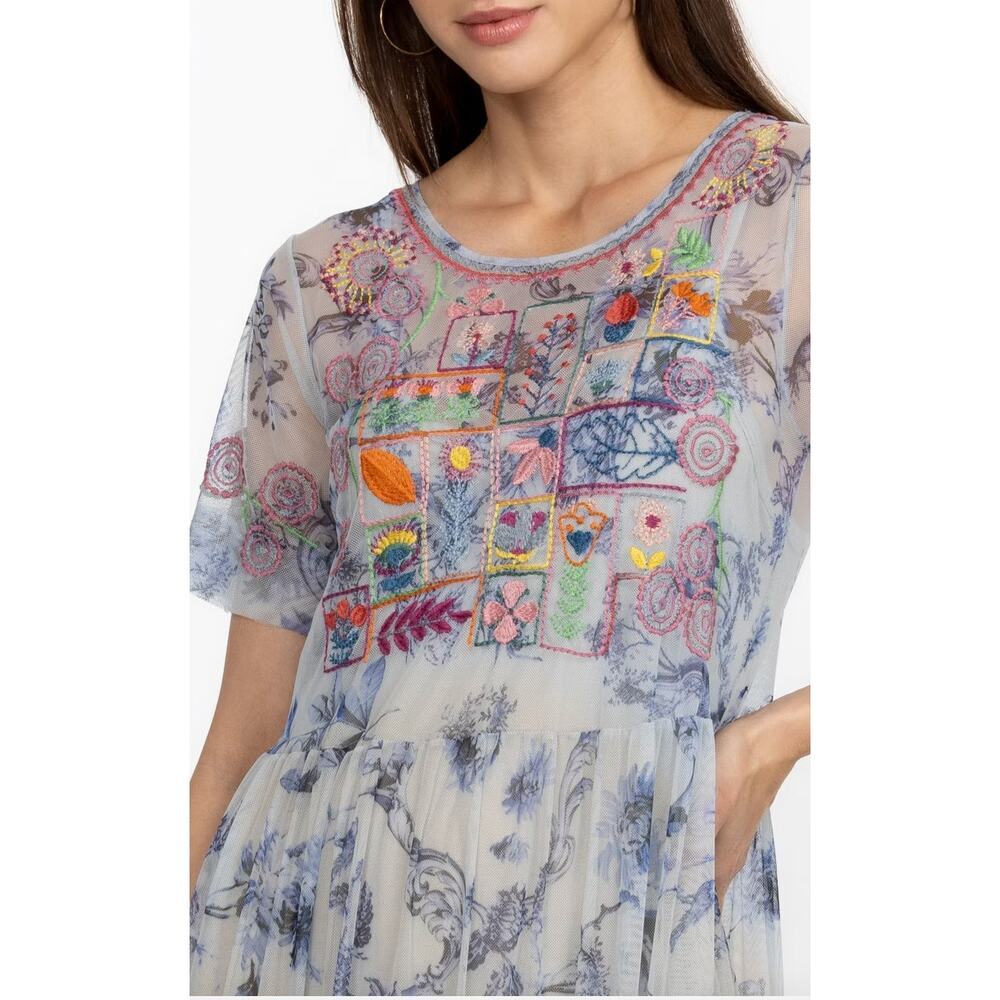 Johnny Was Logan Tiered Mesh Dress Size XXL NWT - Picture 16 of 16